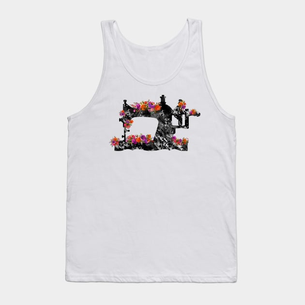 Sewing Machine Tank Top by erzebeth